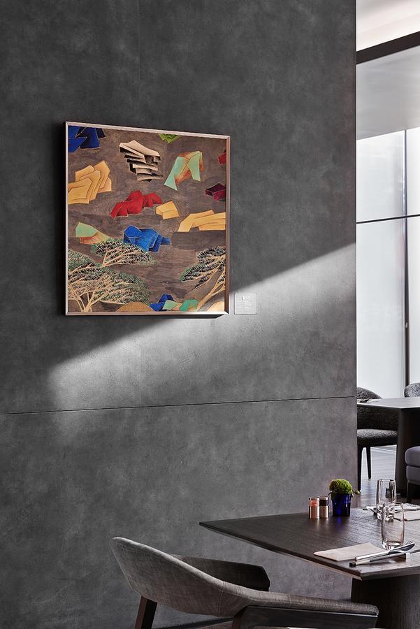 Mu Jiaoxi Hotel Bagian luar foto A wall mounted light